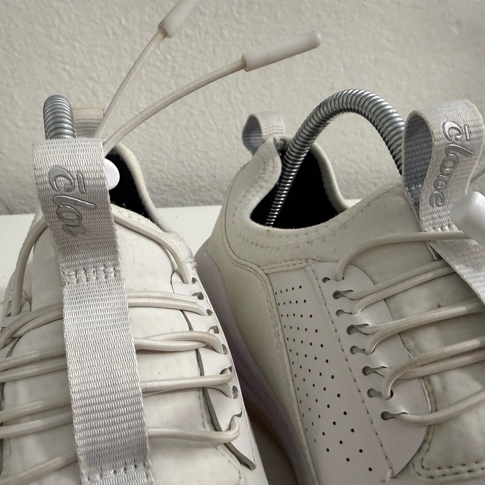 Clove Women's White Athletic Shoes - Picture 5 of 8